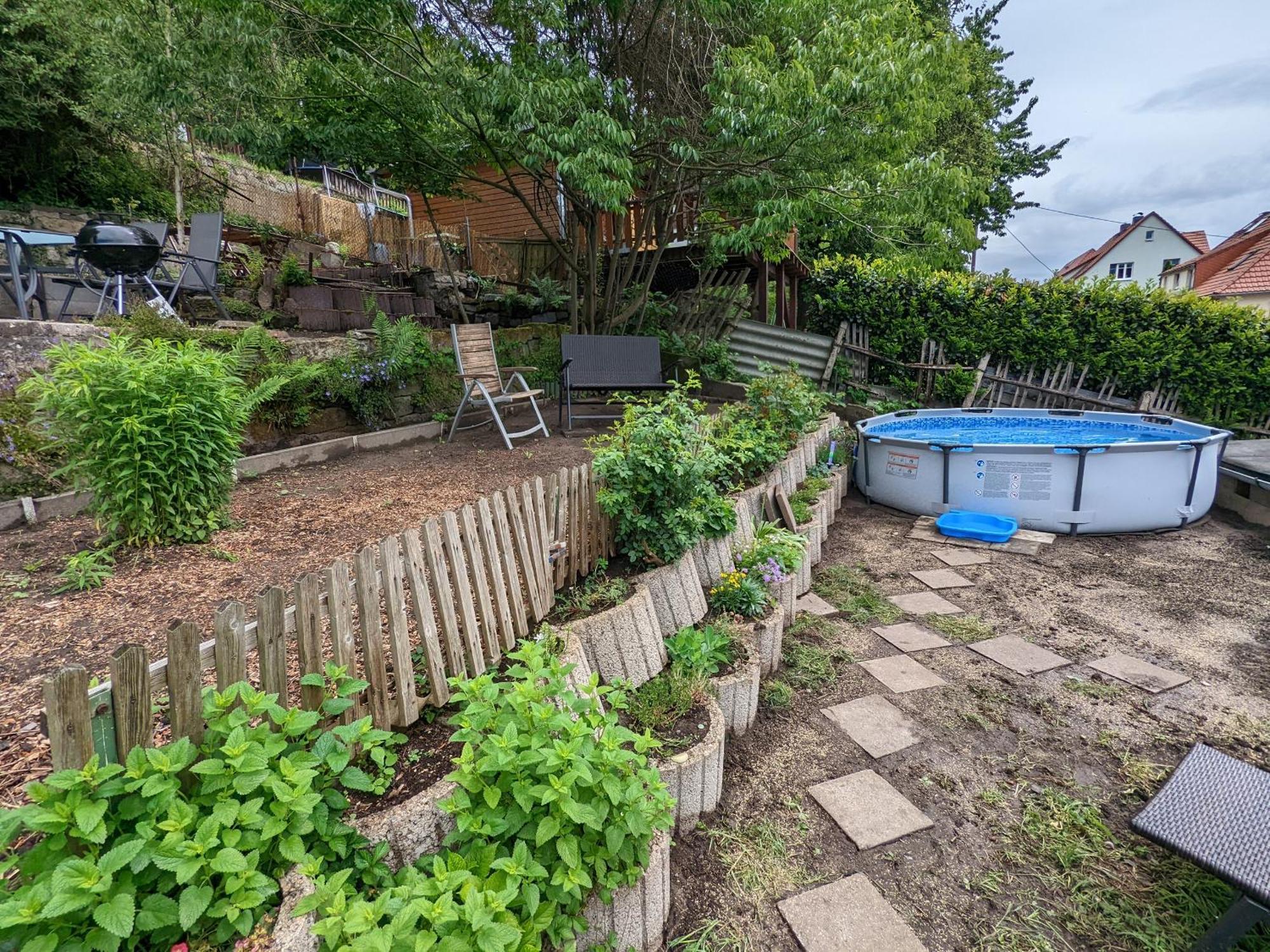 R3 - Urlaubsmagie - Helle Wohnung Mit Garten & Pool Rathmannsdorf Zewnętrze zdjęcie
