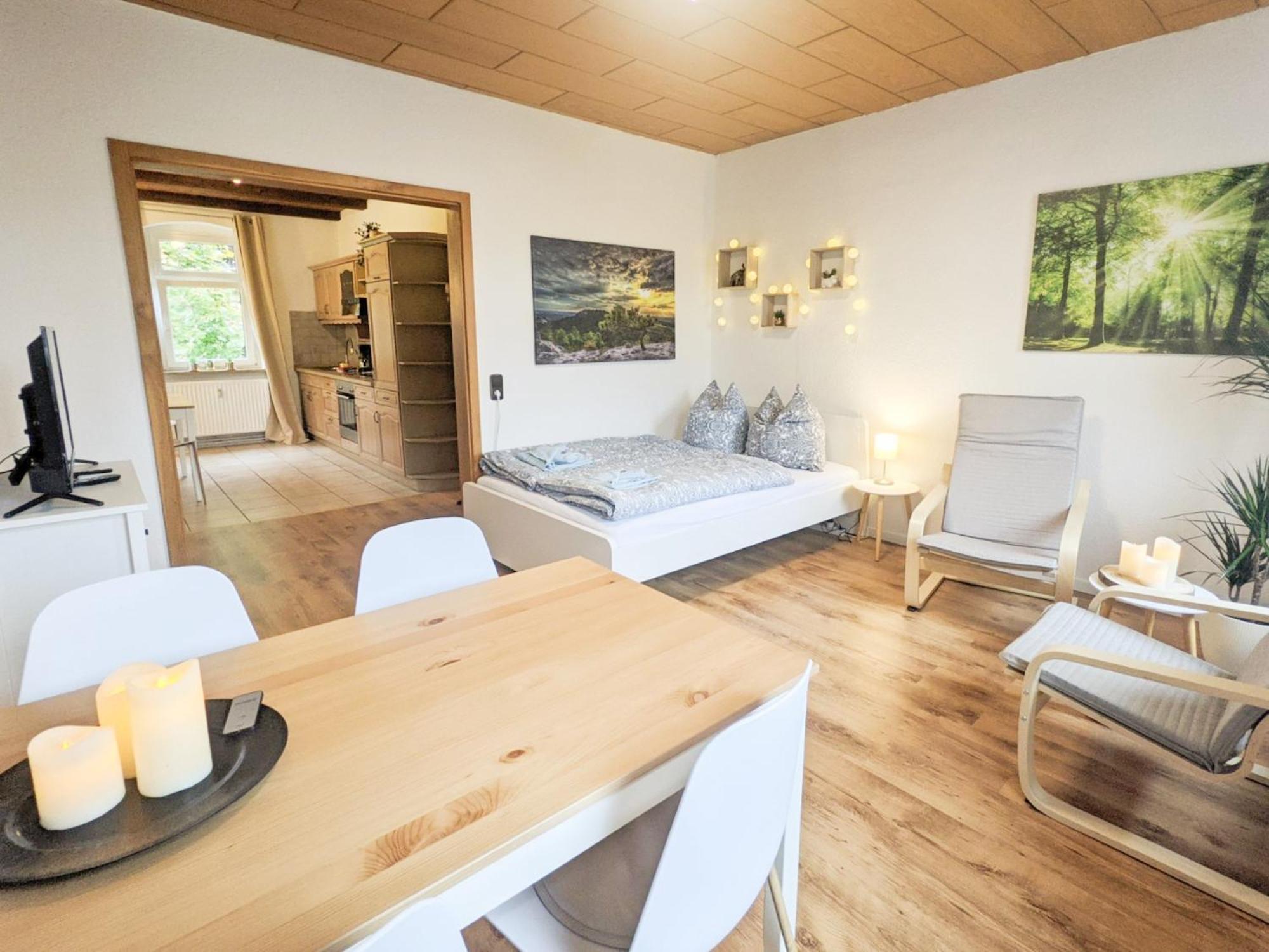 R3 - Urlaubsmagie - Helle Wohnung Mit Garten & Pool Rathmannsdorf Zewnętrze zdjęcie