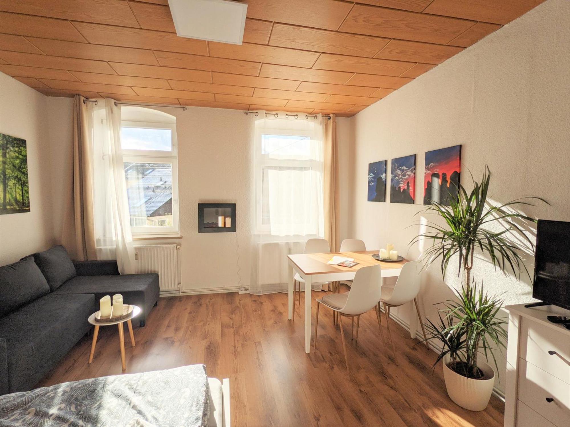 R3 - Urlaubsmagie - Helle Wohnung Mit Garten & Pool Rathmannsdorf Zewnętrze zdjęcie